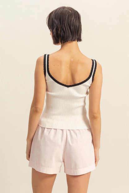 Lulu Contrast Trim Tank