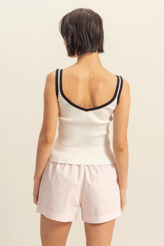 Lulu Contrast Trim Tank