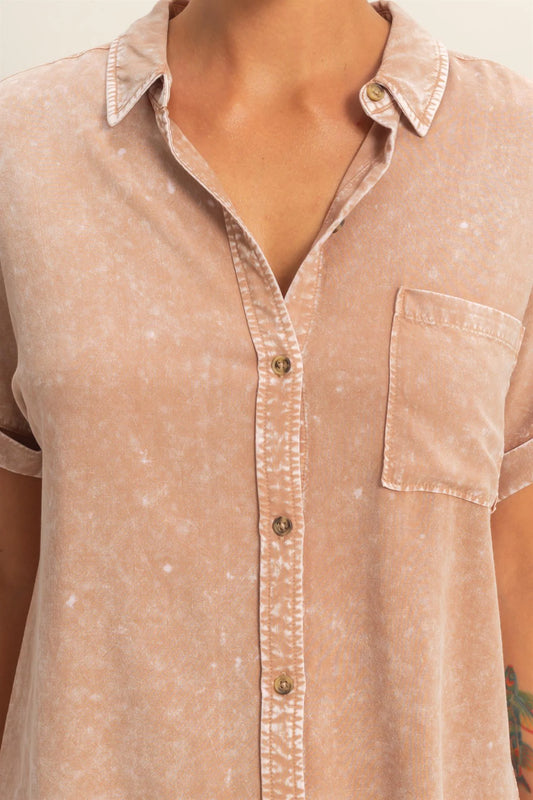 Desert Dune Mineral Wash Top