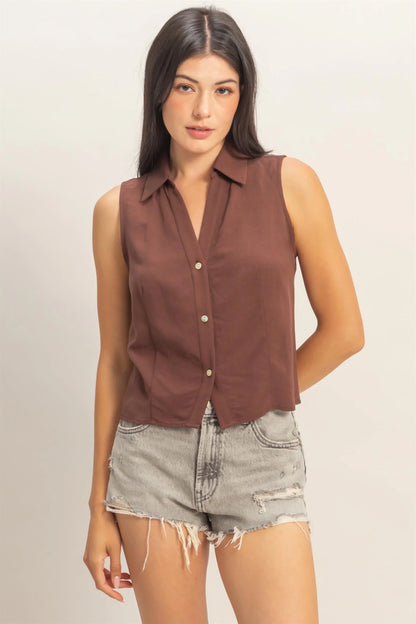 Rowan Sleeveless Top