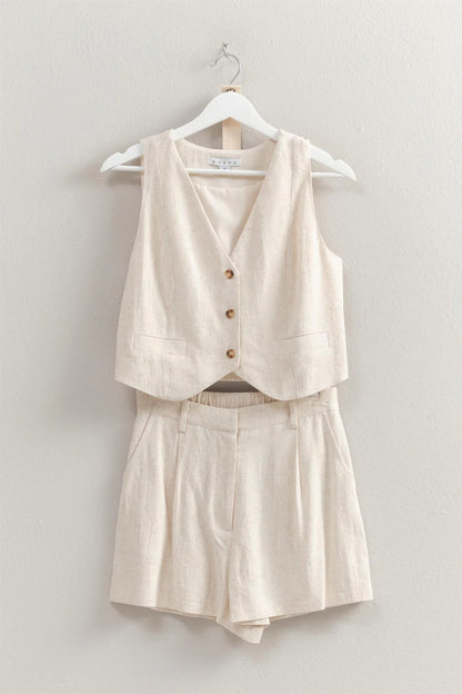 Capri Belted Vest