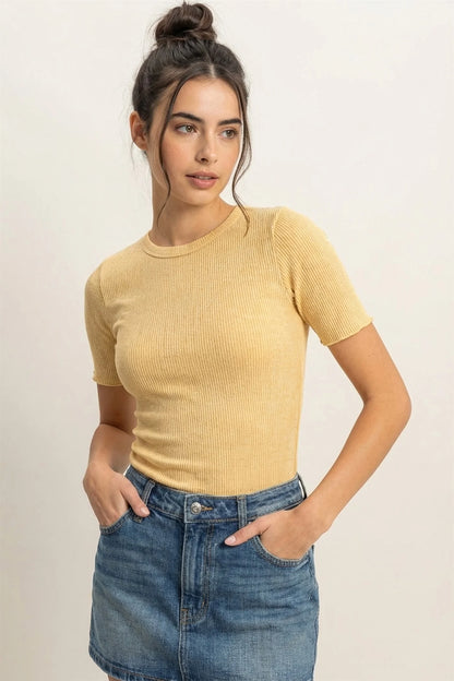 Everyday Ribbed Tee