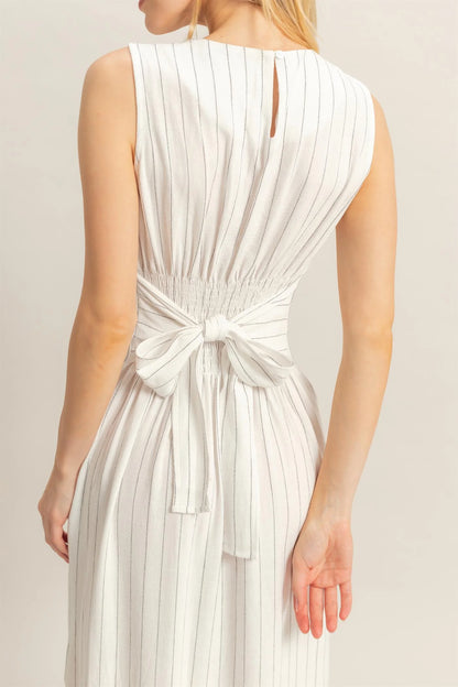 Lana Striped Maxi Dress