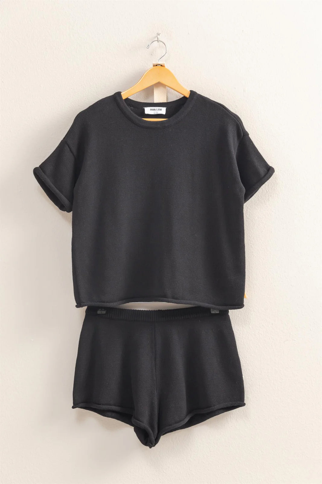 Lilia Short Sleeve Top And Shorts Set