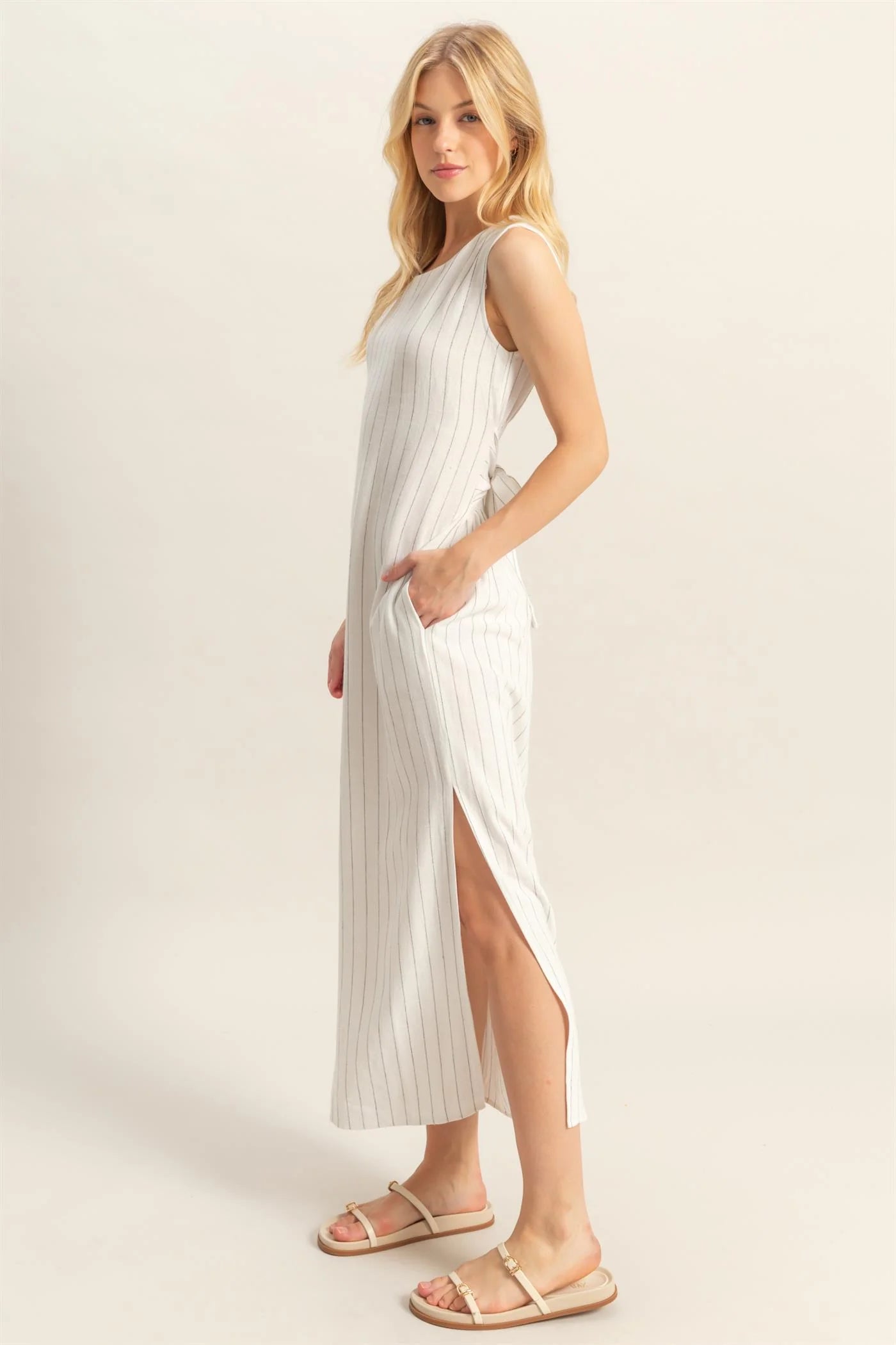 Lana Striped Maxi Dress