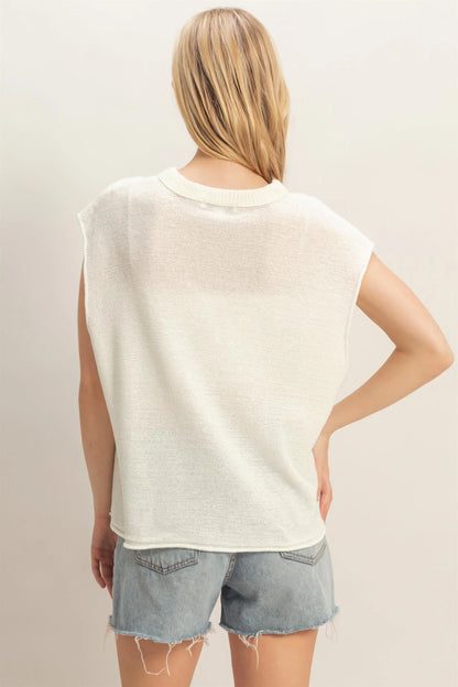 Monroe Knit Tee