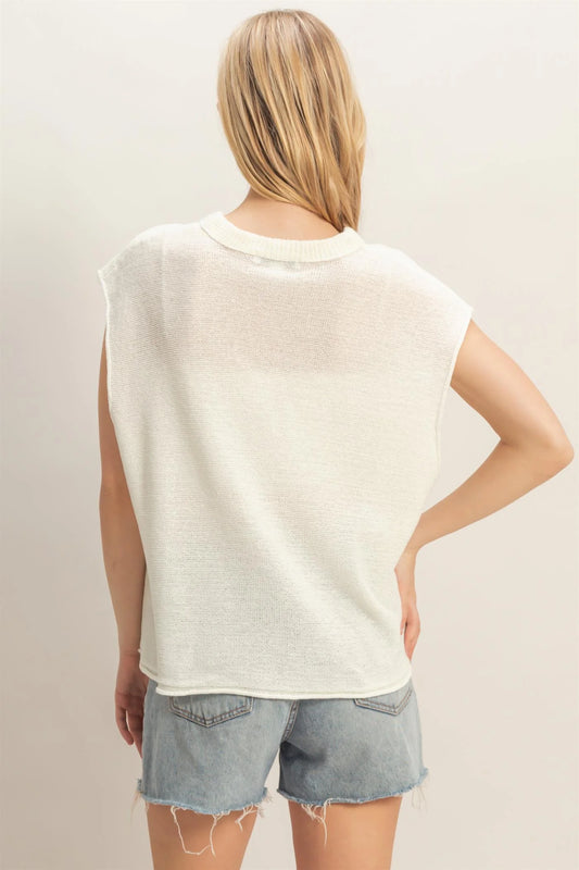 Monroe Knit Tee
