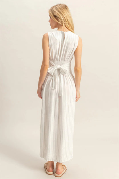 Lana Striped Maxi Dress