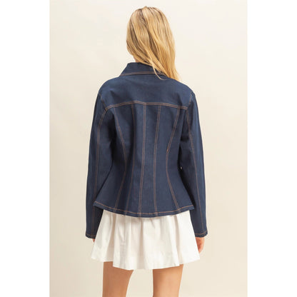 Remi Garment Washed Denim Jacket
