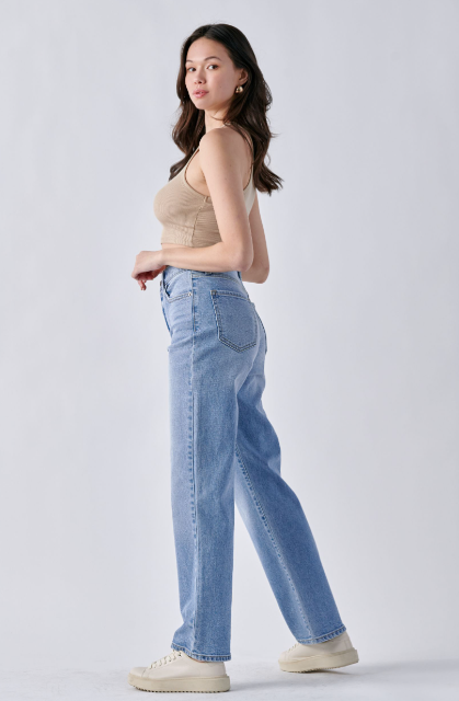 Super High Rise Dad Jean